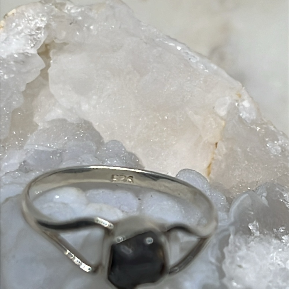 Meteorite 925 ring - Picture 4 of 6